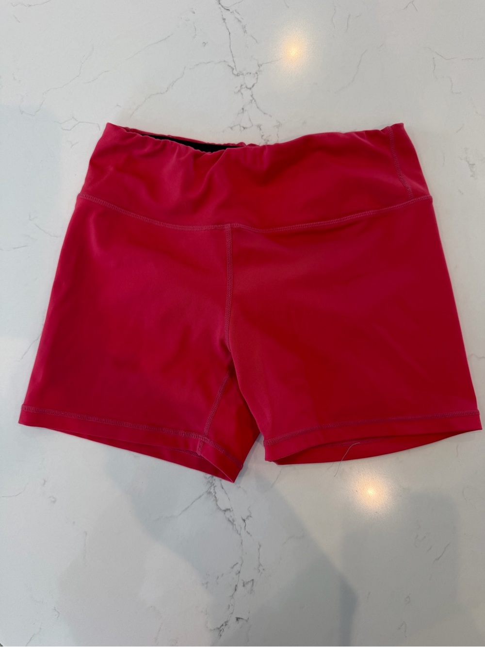 Women's Hot Red Active Shorts